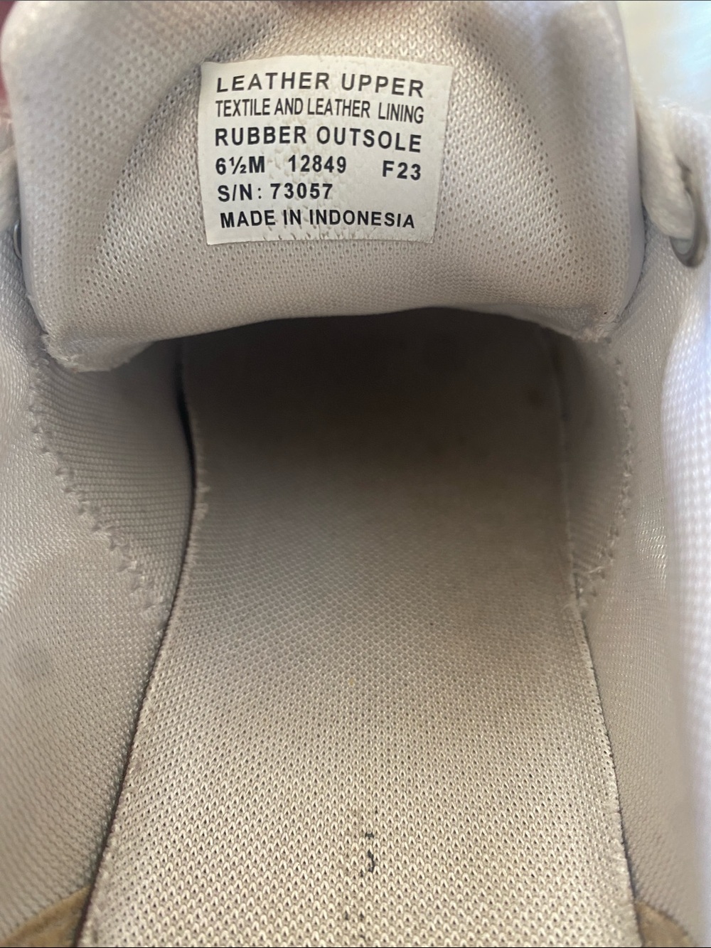 Tory Burch Classic White Leather Sneakers - Picture 6 of 7